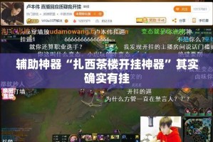 辅助神器“扎西茶楼开挂神器”其实确实有挂