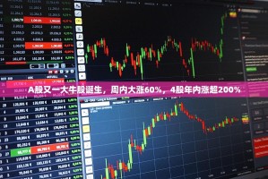 A股又一大牛股诞生，周内大涨60%，4股年内涨超200%