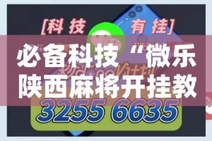 必备科技“微乐陕西麻将开挂教程”(透视挂)辅助透视教程