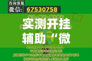 实测开挂辅助“微乐甘肃麻将可以开挂吗(辅助神器)开挂详细教程
