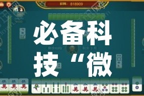 必备科技“微乐陕西麻将开挂教程”(透视挂)辅助透视教程