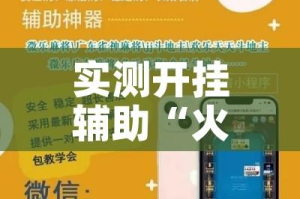 实测开挂辅助“火神互娱到底有没有挂”透视开挂辅助教程