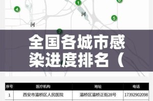 全国各城市感染进度排名（各城市感染新型冠状病毒人数）