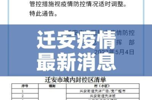 迁安疫情最新消息（2021迁安疫情最新消息封城）