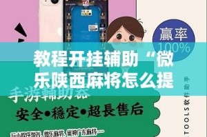 教程开挂辅助“微乐陕西麻将怎么提高胜率”其实确实有挂