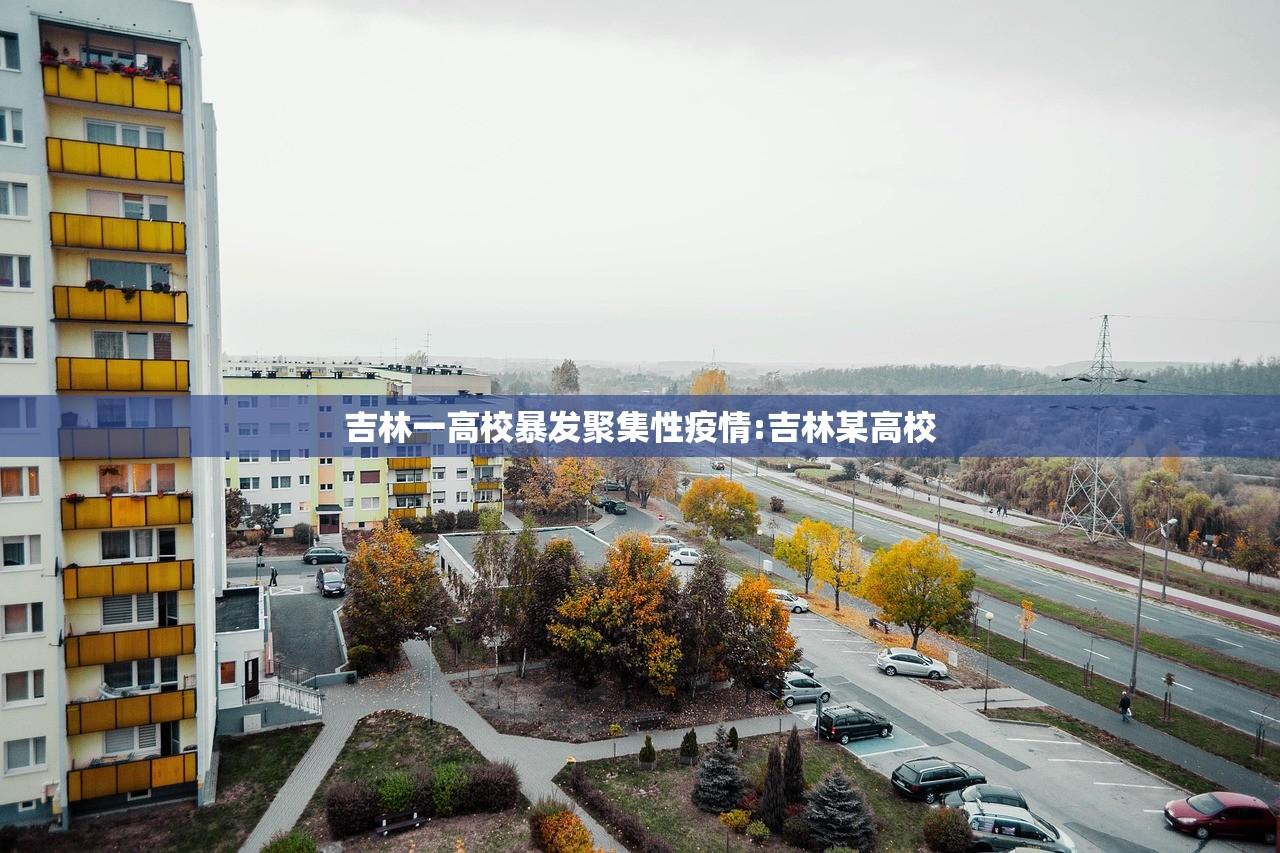 吉林一高校暴发聚集性疫情:吉林某高校 吉林一高校暴发聚集性疫情:吉林某高校
