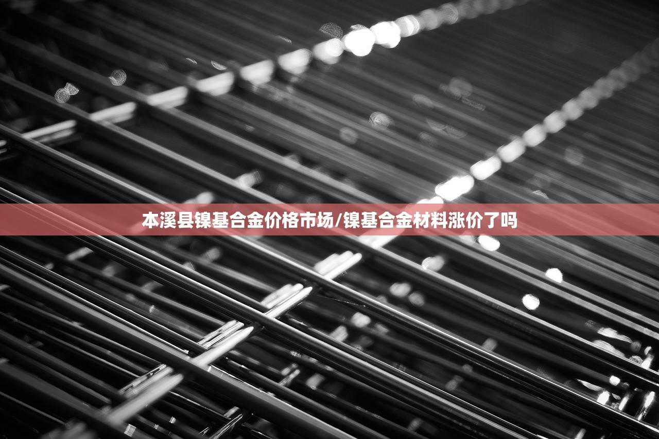 本溪县镍基合金价格市场/镍基合金材料涨价了吗