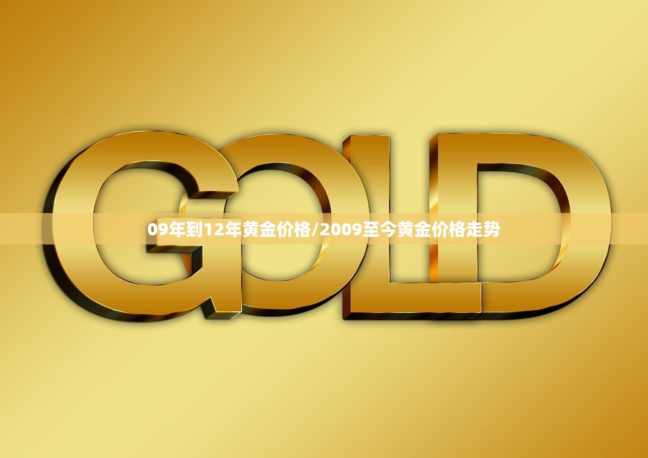 09年到12年黄金价格/2009至今黄金价格走势 09年到12年黄金价格/2009至今黄金价格走势