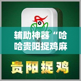 辅助神器“哈哈贵阳捉鸡麻将特点开挂”详细分享装挂步骤教程