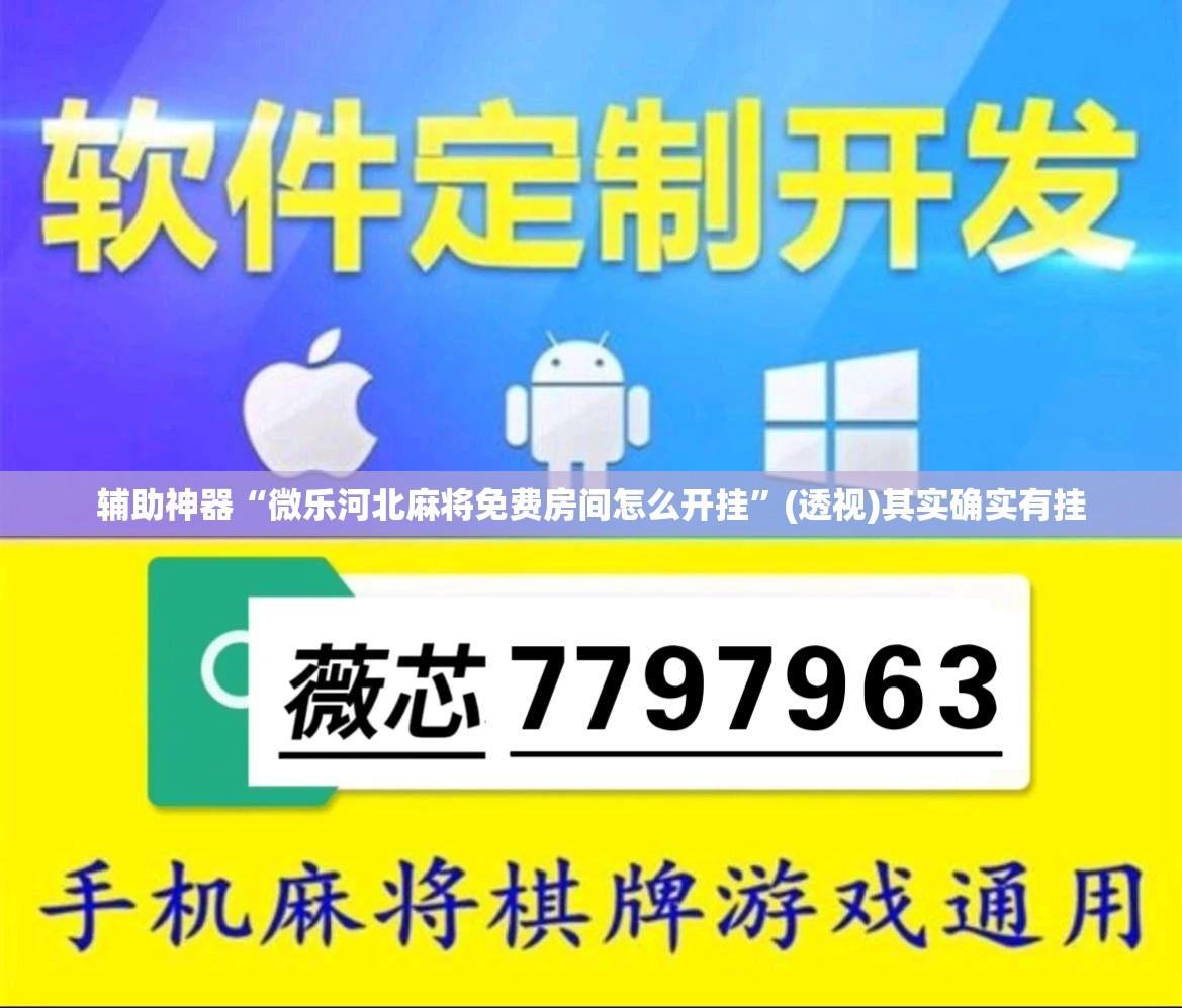 辅助神器“微乐河北麻将免费房间怎么开挂	”(透视)其实确实有挂