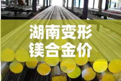 湖南变形镁合金价格行情:湖南变形镁合金价格行情查询