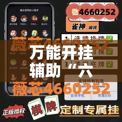 万能开挂辅助“六六顺真的有挂吗”科技辅助神器手机版教程