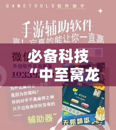 必备科技“中至窝龙开挂的软件(辅助神器)开挂详细教程