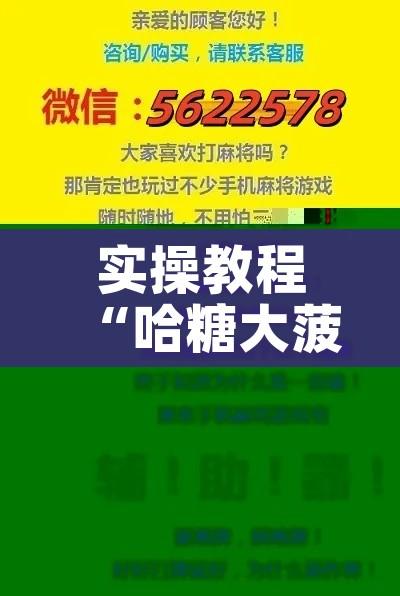 实操教程“哈糖大菠萝真的确实有挂!辅助神器插件下载 实操教程“哈糖大菠萝真的确实有挂!辅助神器插件下载