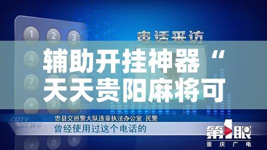 辅助开挂神器“天天贵阳麻将可以开挂吗!辅助神器插件下载