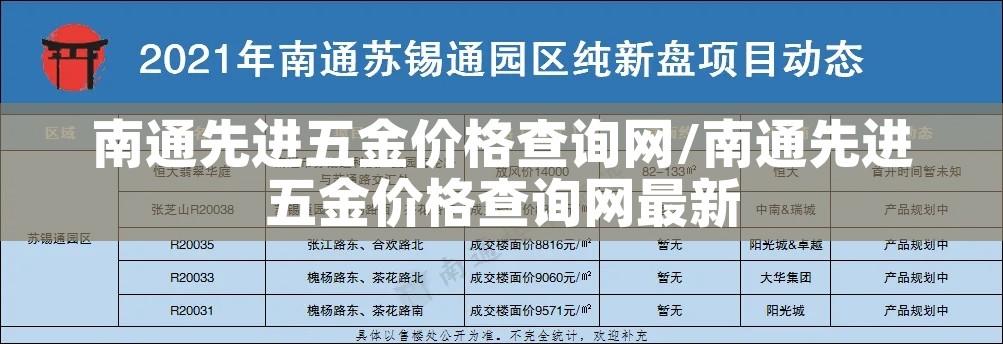 南通先进五金价格查询网/南通先进五金价格查询网最新
