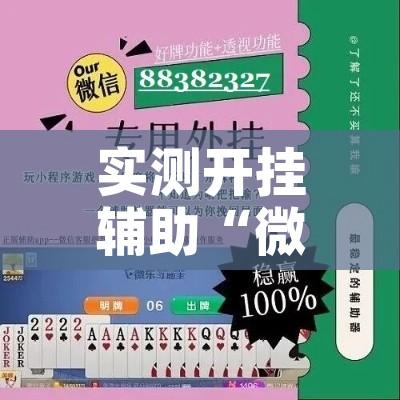 实测开挂辅助“微乐河北麻将免费房间怎么开挂”科技辅助神器手机版教程