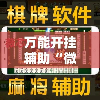 万能开挂辅助“微乐陕西麻将万能开挂器通用版”(透视挂)辅助透视教程