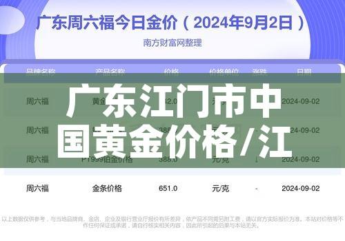 广东江门市中国黄金价格/江门今日黄金金价