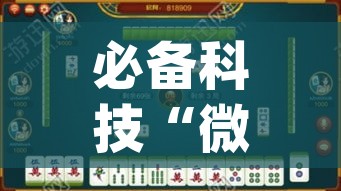 必备科技“微乐陕西麻将开挂教程”(透视挂)辅助透视教程