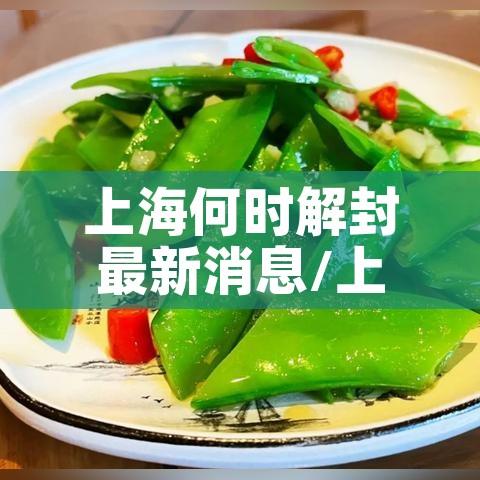 上海何时解封最新消息/上海啥时候可以解封