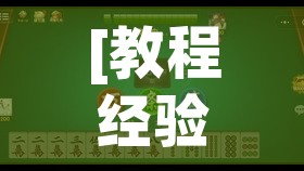 [教程经验]“微乐陕西麻将怎么提高胜率”透视开挂辅助教程