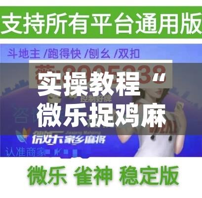 实操教程“微乐捉鸡麻将开挂教程步骤图”(透视挂)辅助透视教程