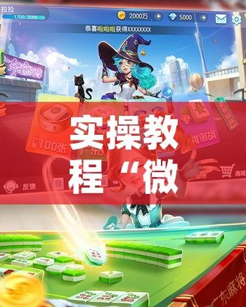 实操教程“微乐浙江麻将万能开挂器通用版”(透视挂)辅助透视教程
