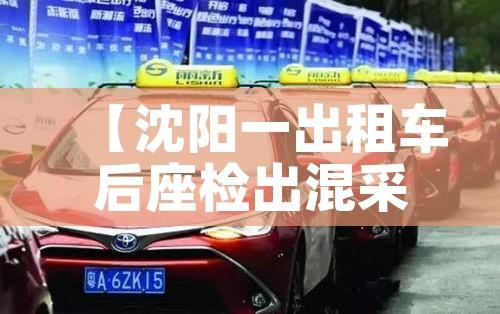 【沈阳一出租车后座检出混采管阳性样本1个,沈阳出租车颜色含义】