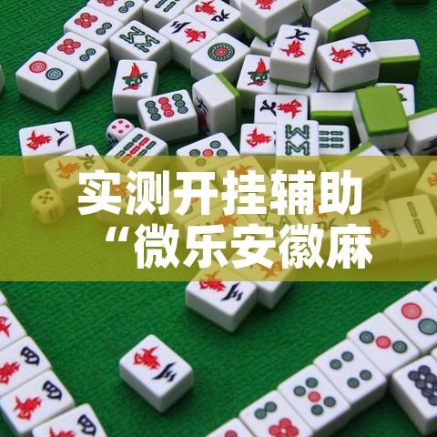 实测开挂辅助“微乐安徽麻将怎么开挂吗”透视开挂辅助教程