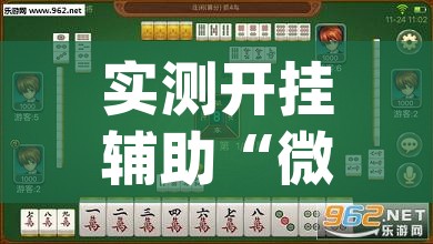 实测开挂辅助“微乐云南麻将开挂下载安装”(透视挂)辅助透视教程