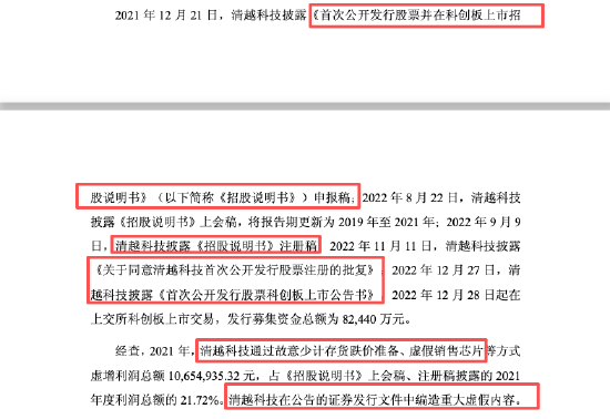 清越科技财报造假或折射核查防线失守，广发证券刘世杰与赵瑞梅及立信所许培梅与顾欣履职尽责疑似存缺陷